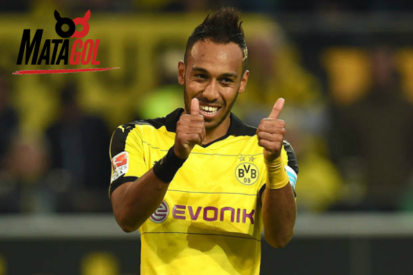 Striker Borussia Dortmund Pierre-Emerick Aubameyang